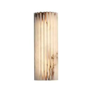 Alvia Alabaster Wall Light - Oasislives