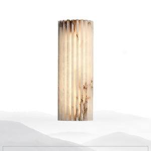Alvia Alabaster Wall Light - Oasislives