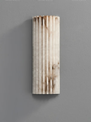 Alvia Alabaster Wall Light - Oasislives