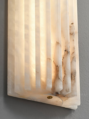Alvia Alabaster Wall Light - Oasislives