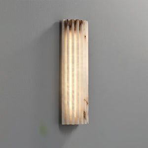 Alvia Alabaster Wall Light - Oasislives