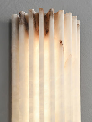 Alvia Alabaster Wall Light - Oasislives
