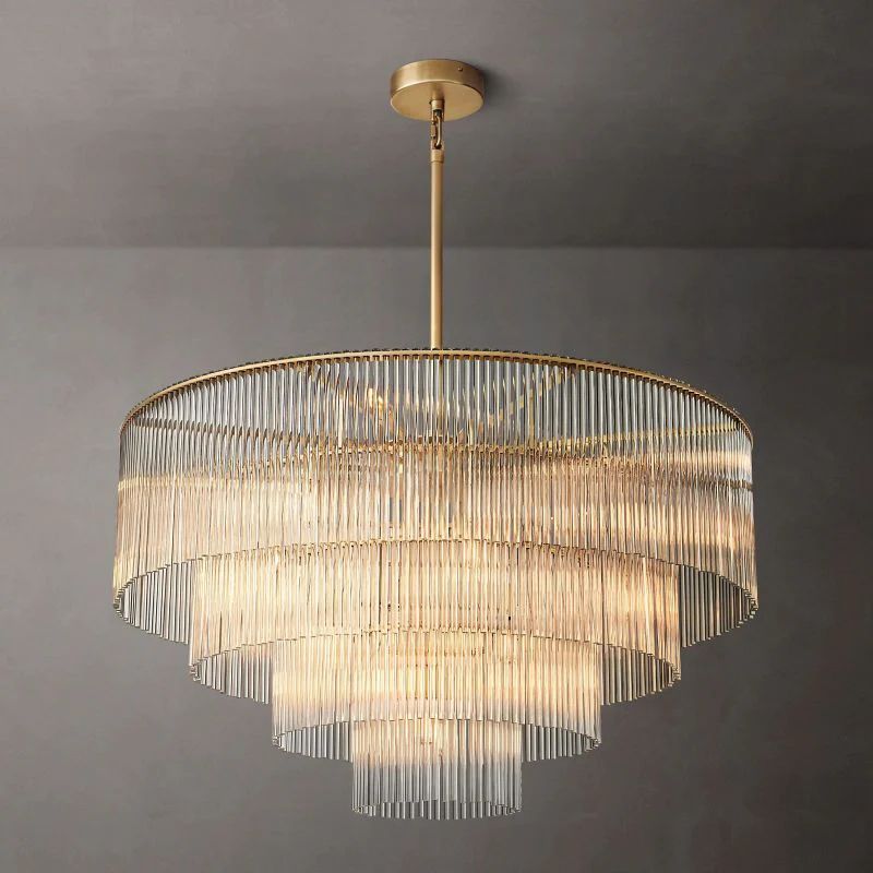 Amadou Glass Chandelier For Living Room