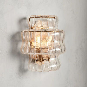 Amor Glass Wall Sconce 12" - Oasislives