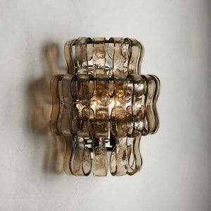 Amor Glass Wall Sconce 12" - Oasislives