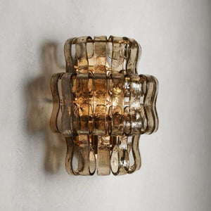 Amor Glass Wall Sconce 12" - Oasislives