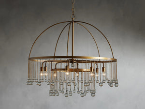 Aubrey Crystal Ball Round Chandelier 5 Light / 8 Light - Oasislives