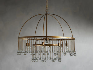 Aubrey Crystal Ball Round Chandelier 5 Light / 8 Light - Oasislives