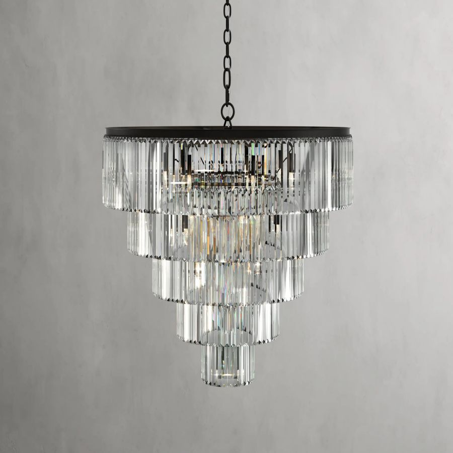 Leland Tiered Round Chandelier