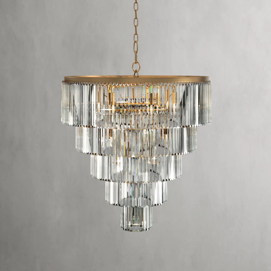 Leland Tiered Round Chandelier