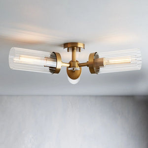 Cade Glass Flushmount - Oasislives