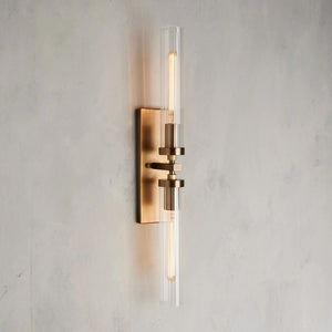 Cade Glass Wall Sconce - Oasislives