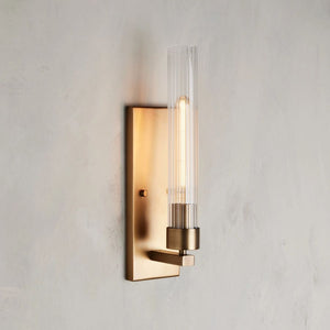 Cade Glass Wall Sconce - Oasislives