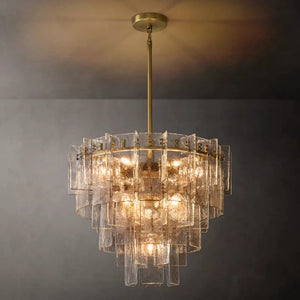 Lattica Modern Glass Chandelier - Oasislives