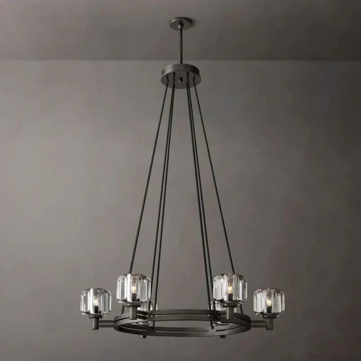 Demarety Round Chandelier 36"
