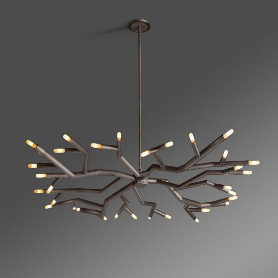 Flora Circular Chandelier - Oasislives