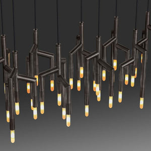 Flora Linear Chandelier - Oasislives