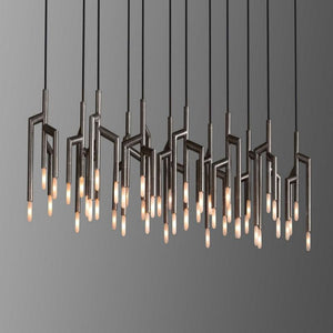Flora Linear Chandelier - Oasislives