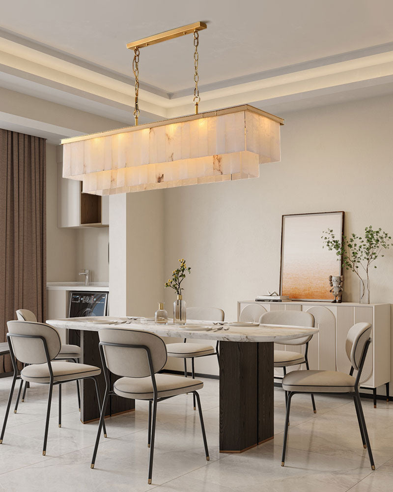 18-light Alabaster Round Multi Tier Brass Large Chandelier for living room,foyer