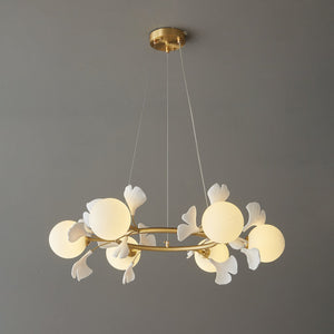 Evander Ginkgo Chandelier - Oasislives