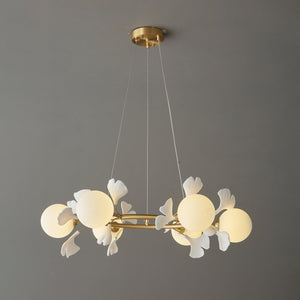 Evander Ginkgo Chandelier - Oasislives