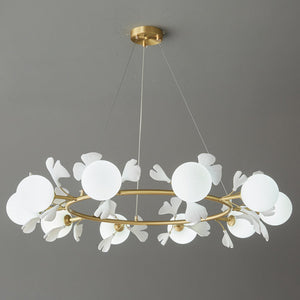Evander Ginkgo Chandelier - Oasislives