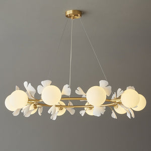 Evander Ginkgo Chandelier - Oasislives