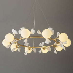 Evander Ginkgo Chandelier - Oasislives