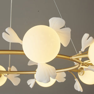 Evander Ginkgo Chandelier - Oasislives