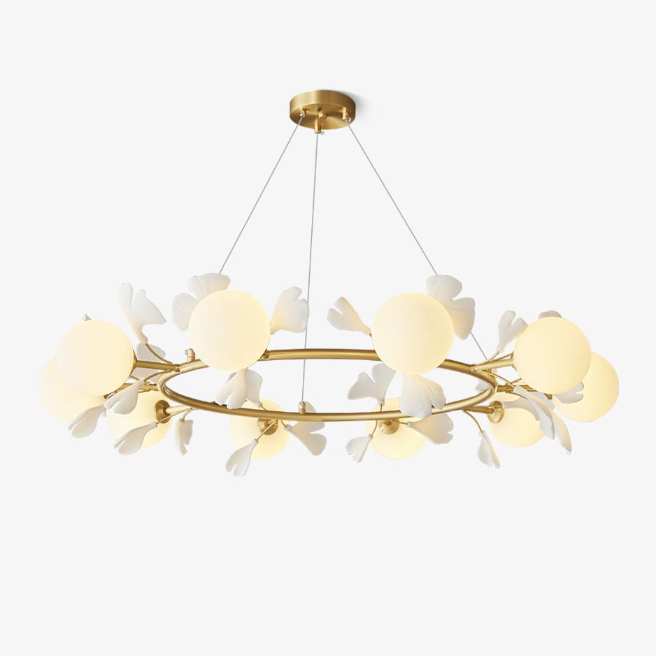 Evander Ginkgo Chandelier