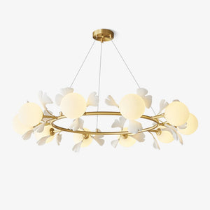 Evander Ginkgo Chandelier - Oasislives