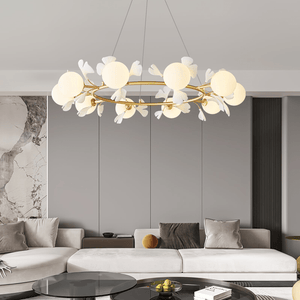 Evander Ginkgo Chandelier - Oasislives
