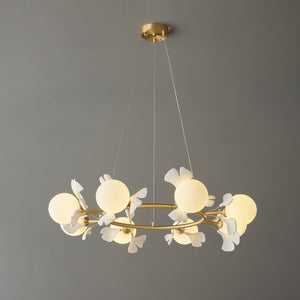Evander Ginkgo Chandelier - Oasislives