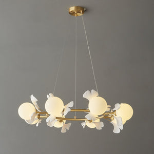Evander Ginkgo Chandelier - Oasislives