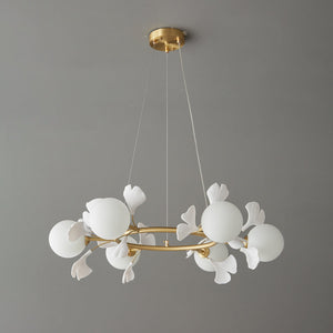 Evander Ginkgo Chandelier - Oasislives