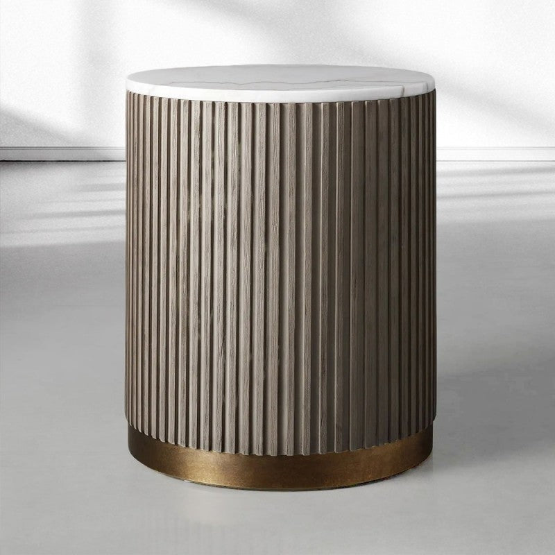 Finnley Modern Round End Table