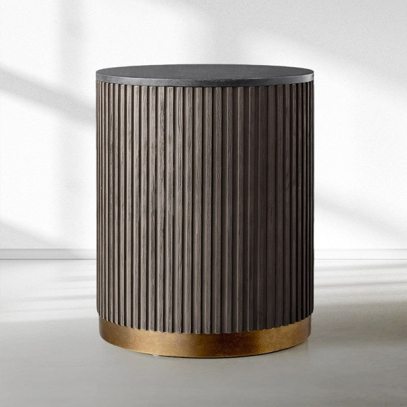 Finnley Modern Round End Table