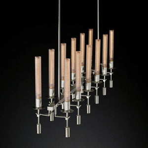 Fontanel Candle Glass Chandelier - Oasislives