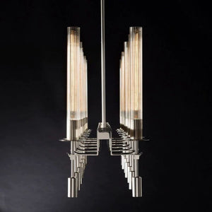 Fontanel Candle Glass Chandelier - Oasislives