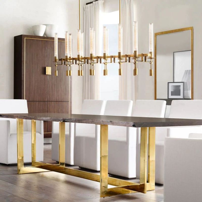 Fontanel Candle Glass Chandelier - Oasislives