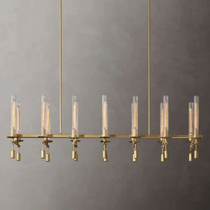 Fontanel Candle Glass Chandelier - Oasislives