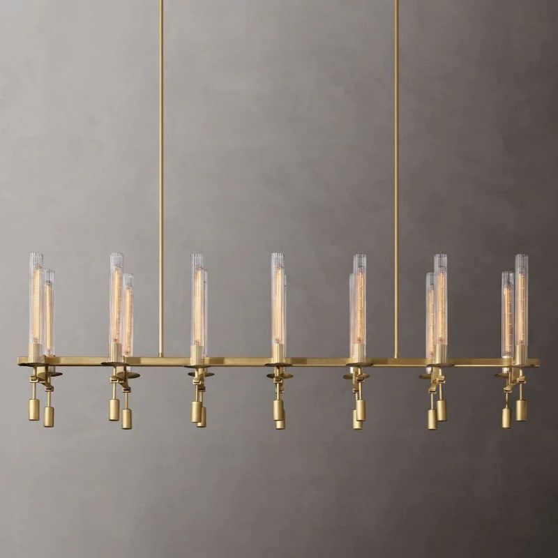 Fontanel Candle Glass Chandelier - Oasislives