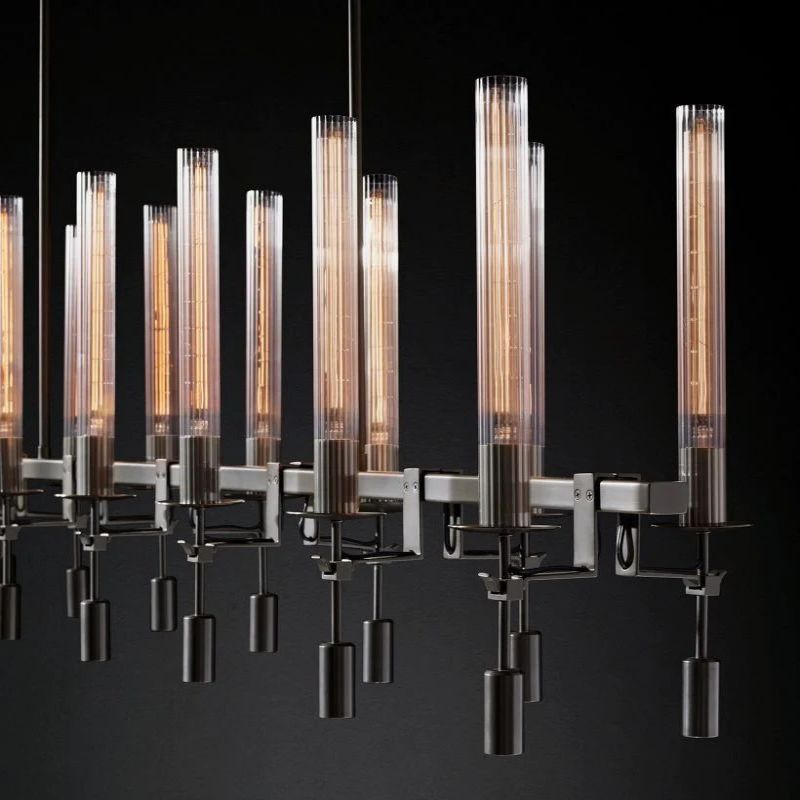 Fontanel Candle Glass Chandelier - Oasislives
