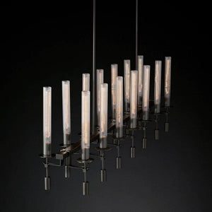 Fontanel Candle Glass Chandelier - Oasislives