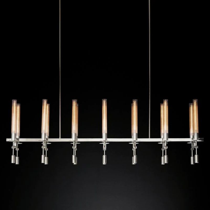 Fontanel Candle Glass Chandelier - Oasislives