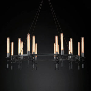 Fontanel Candle Glass Chandelier - Oasislives