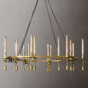 Fontanel Candle Glass Chandelier - Oasislives