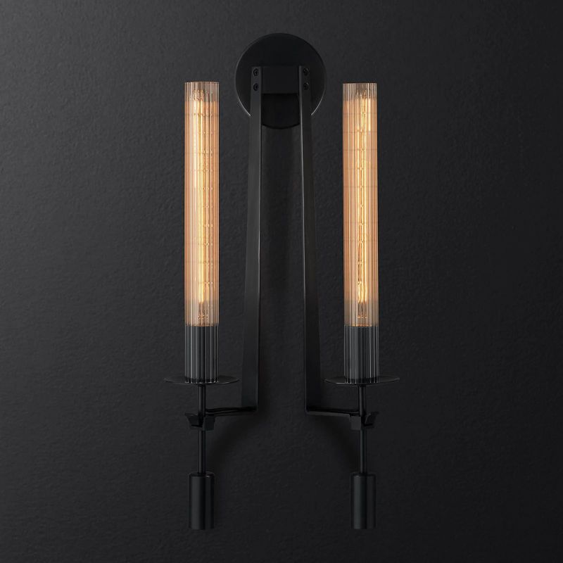 Fontanel Candle Glass Chandelier - Oasislives