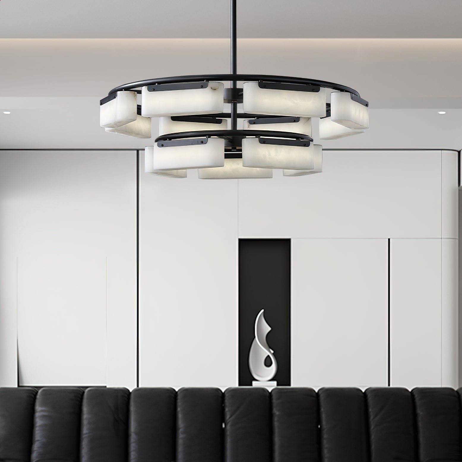 Fusion Alabaster Chandelier