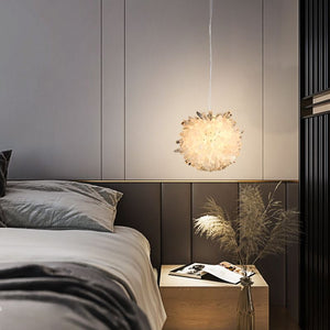 Gina Crystal Cluster Ball Pendant Light - Oasislives